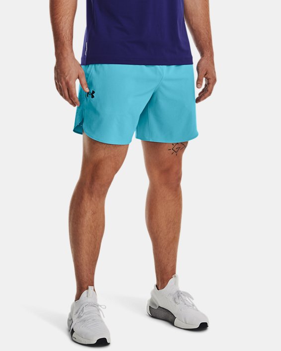 Men's UA Peak Woven Shorts, Blue, pdpMainDesktop image number 0